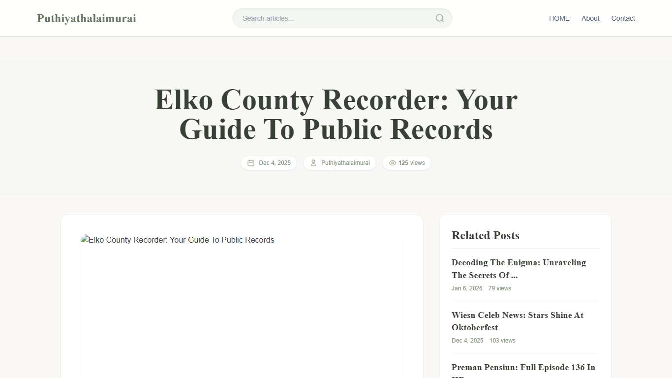 Elko County Recorder: Your Guide To Public Records